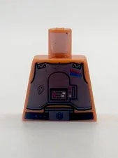 Lego Star Wars General Veers Misprint Minifigure Torso Rare Prototype Error