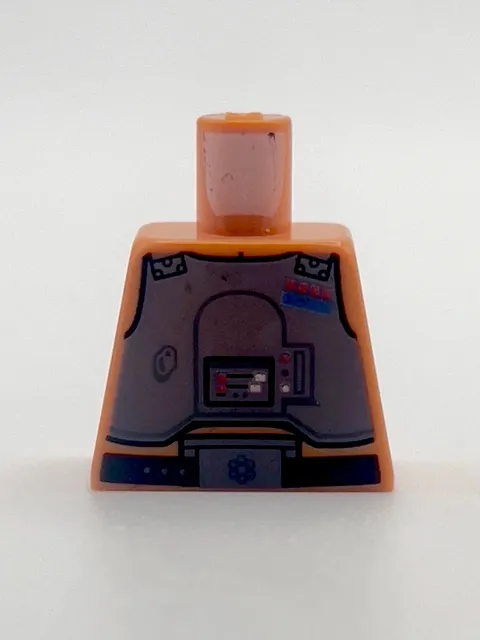 Lego Star Wars General Veers Misprint Minifigure Torso Rare Prototype Error
