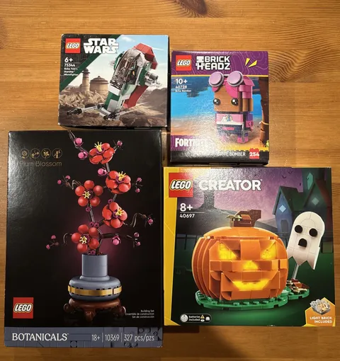 Lego Miscellaneous Lot (75344, 40967, 40728, 10369)