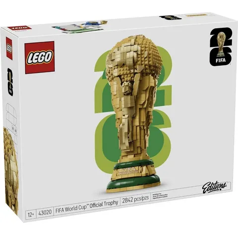 LEGO FIFA World Cup Official Trophy Set 43020 2842 Pieces Ages 12+