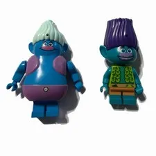 Lego Branch And Biggie Minifigures Trolls World Tour 41255 twt014  twt003)