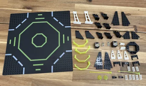 Lego Space Blacktron 6988:Alpha Centauri Outpost Replacement Parts 
