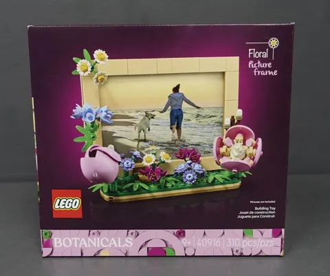 Lego Botanicals Floral Picture Frame Building Toy Kit 40916 New/Sealed