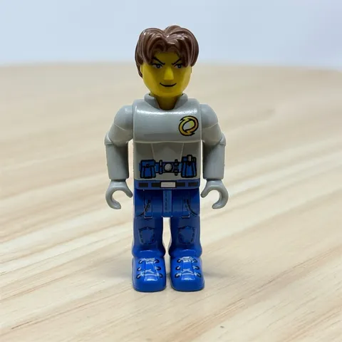 LEGO Jack Stone Minifigure 4 Juniors Printed Torso Blue Pants