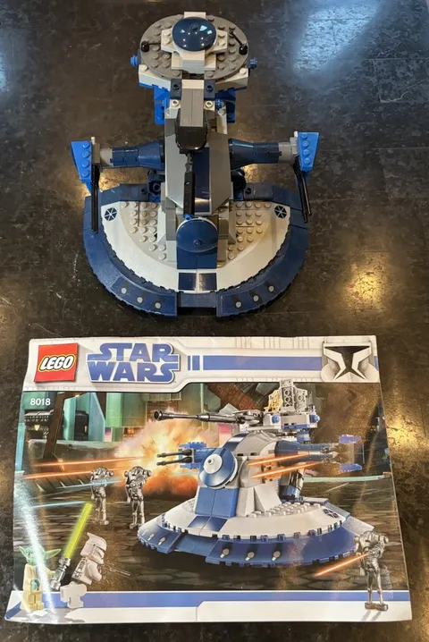 LEGO Star Wars: Armored Assault Tank AAT 8018 instructions build only *No Figs!