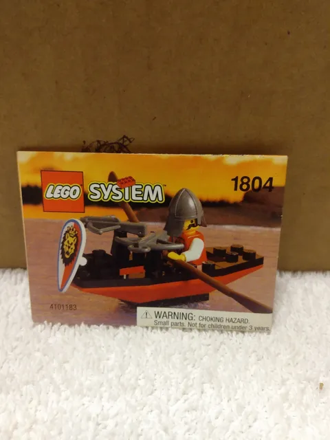 LEGO 1804 crosbow boat  Instructions Book Manual Only