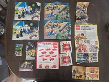LEGO Legoland 1983-87 Asstd Mail-In Brochures Catalog Flyers Set of 12 Brochures