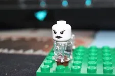Lego Custom Trad Goth/Emo Mini Fig Head