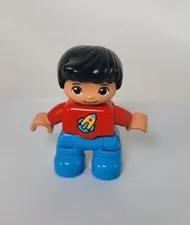 LEGO DUPLO My First Truck 10818 Preschool Boy Figure Replacement Rocket Shirt