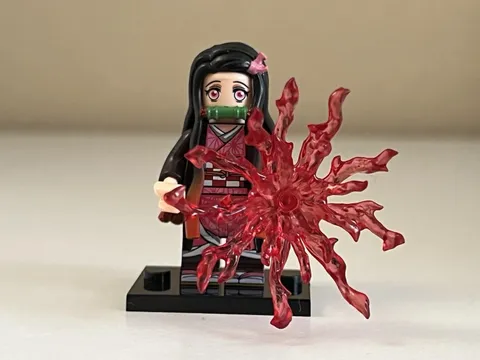 Lego Demon Slayer Nezuko Minifigure Custom Printed