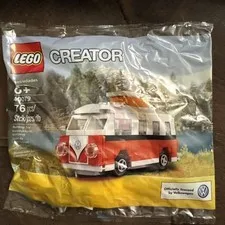 LEGO CREATOR 40079 Mini VW T1 Camper Van Polybag. New. Sealed.