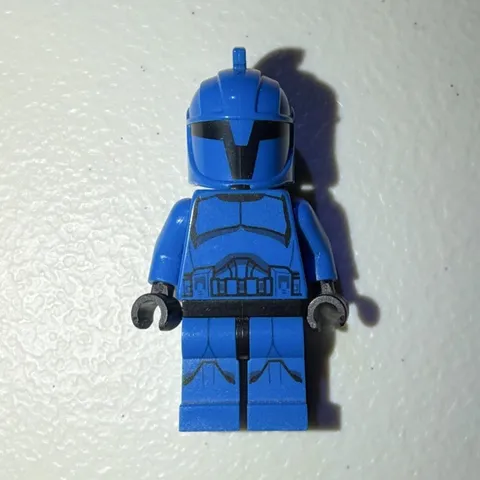LEGO Star Wars Senate Commando Blue Clone Trooper - Pre Used