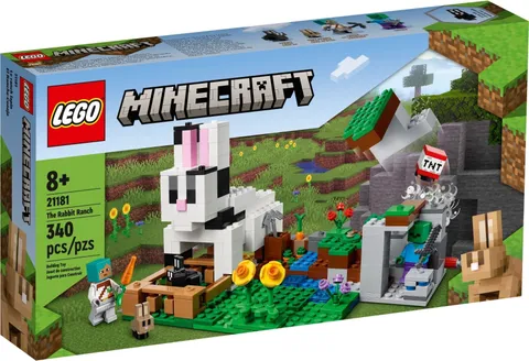 LEGO Minecraft The Rabbit Ranch (21181) New in Sealed Box