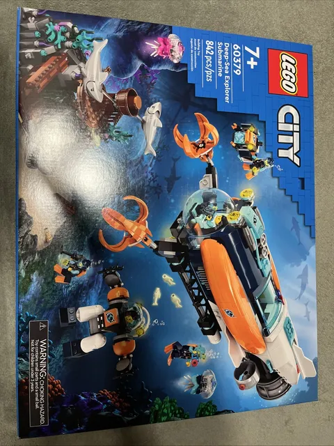 LEGO City Deep-Sea Explorer Submarine 60379 - Ocean Sub NEW