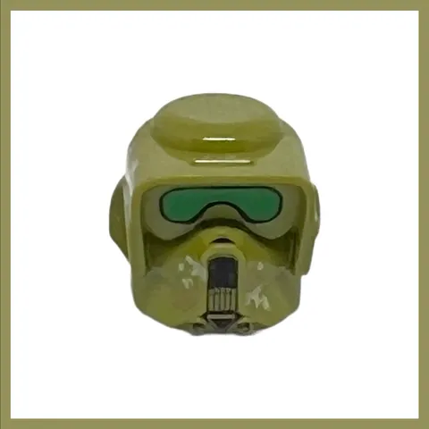 Lego Star Wars Elite Corps Trooper with Camouflage Pattern Minifigure Helmet EUC