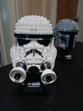 Assembled Retired Lego Star Wars Collectible Stormtrooper Helmet 75276 