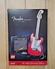 LEGO Ideas: Fender Stratocaster Guitar (21329) Complete NIB SEALED
