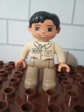 Lego Duplo Male Zookeeper Figure Fig