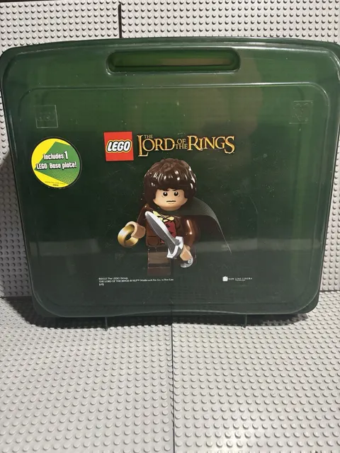 LEGO Lord of The Rings Portable Carrying Case 499391 2012 Translucent Green