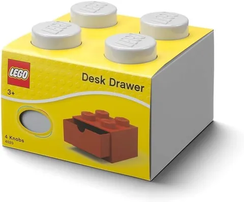 LEGO Storage Products: 40201740 4-Stud Desk Drawer Grey NEW