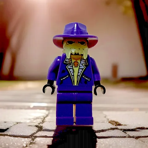 Lego Space Police Alien Brick Daddy Minifigure SP114 5984 NICE