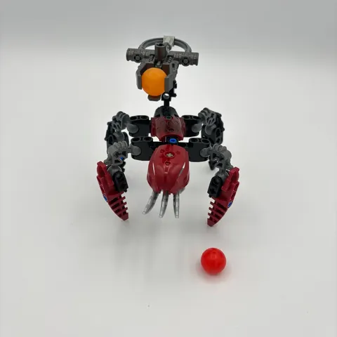 LEGO BIONICLE: Matoran Thulox (8931) - Complete w/ 2 Zamor No Box or Instruction