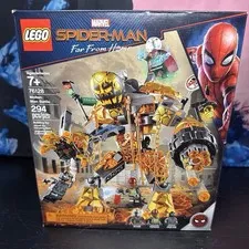 LEGO Marvel Spider-Man Far From Home 76128 Molten Man Battle Set 294 pcs