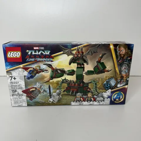 LEGO Marvel Thor Love and Thunder Attack On New Asgard Set 76207