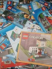 Lot Of 40 LEGO Mixed Random Instruction Manuals