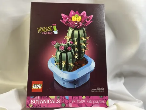 LEGO Botanicals Flowering Cactus Building Toy - Crafting Kit 11509