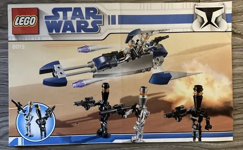 **Instruction Manual ONLY**LEGO Star Wars 8015 Assassin Droids Battle Pack 