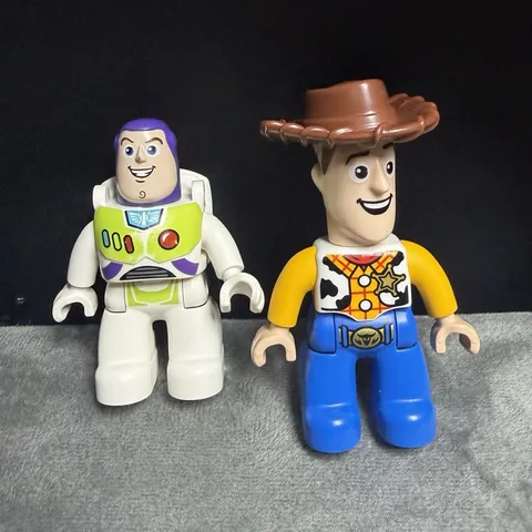 LEGO Toy Story Minifigures Lot of 2 Buzz Lightyear & Woody Age 4+