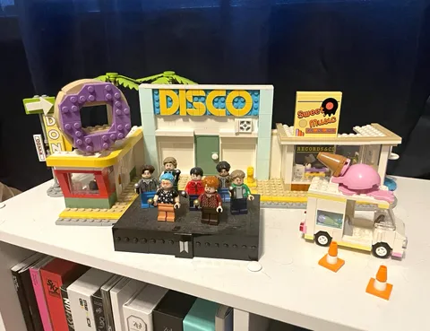 LEGO Ideas BTS Dynamite Set Complete, No Box, No Instructions