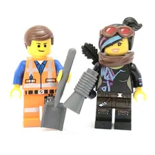 LEGO Movie Emmet Lucy Wyldstyle Minifigure Lot Authentic Figures Accessories