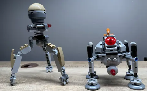 LEGO Star Wars 75036/75077 Lot Partial Utapau Tri Droid + Homing Spider Droid