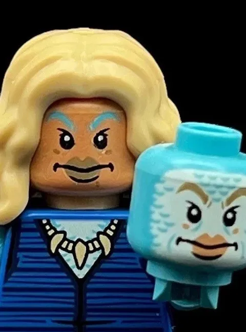 Lego One Piece Chu Misprint Minifigure Head Rare Prototype Factory Test Error