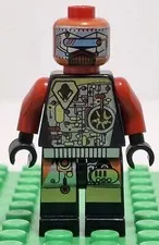 Lego Space UFO Droid Red Techdroid Minifigure