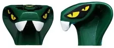 LEGO® Part 98150pb01 - Minifigure, Head, Modified Snake 4 Yellow Eyes (Spitta)