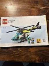 LEGO City Emergency Rescue Helicopter 60405 Instruction Manual ONLY