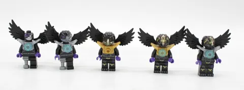 Lego Minifigure loc034 Legends of Chima, Razcal Raven Rave Bird Bird Wings 5pcs
