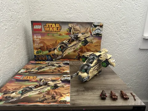 LEGO Star Wars Rebels Wookiee Gunship 75084 INCOMPLETE
