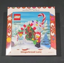 LEGO Gingerbread Lane Barnes And Noble EXCLUSIVE 6550806, BRAND NEW FACTORY SEAL