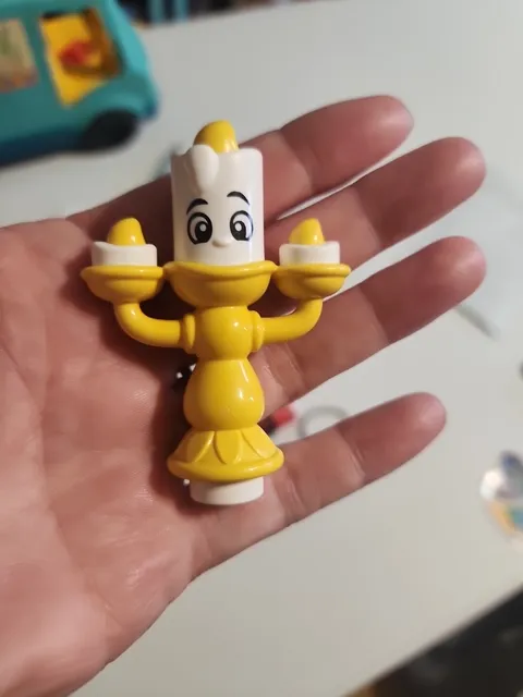 Lego Duplo Disney Lumiere Candelabra Minifigure Beauty and the Beast!