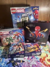Lego Marvel Lot X5 All Brand New Sealed! Good Amount Of Mini Figs! Daily Bugle!