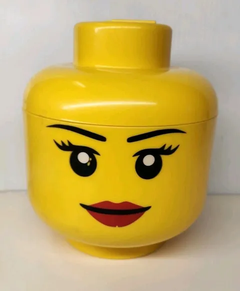 LEGO Small Storage head - Lips Face