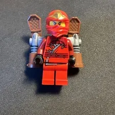 LEGO minifigure Kai ZX w Jet Pack njo0037 Ninjago Rise of Snakes 9443 red ninja