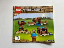 LEGO Minecraft Instructions Manuals for Sets 21161 and 21135