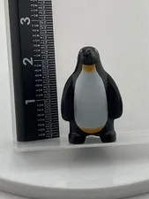 Lego Duplo Figure Emperor Penguin Black White Yellow