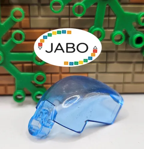 (S17 / 9 / 25) LEGO Bionicle 57702 Mask Inner Glass Medium Blue