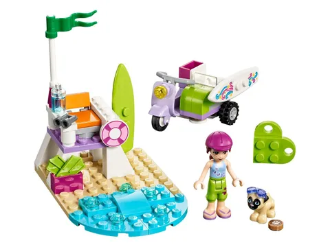 LEGO FRIENDS #41306 Set  "MIA'S BEACH SCOOTER " - 100 % Complete with Manual